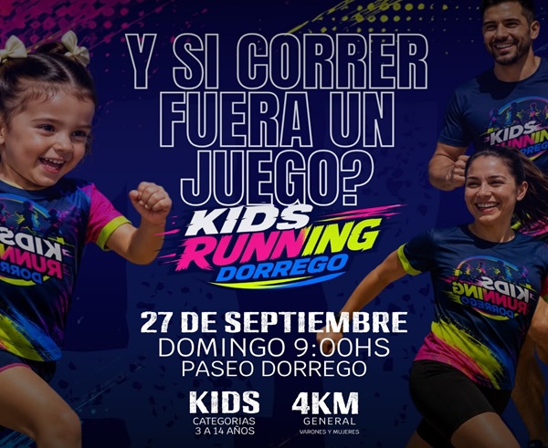 KIDS RUNNING DORREGO 2026